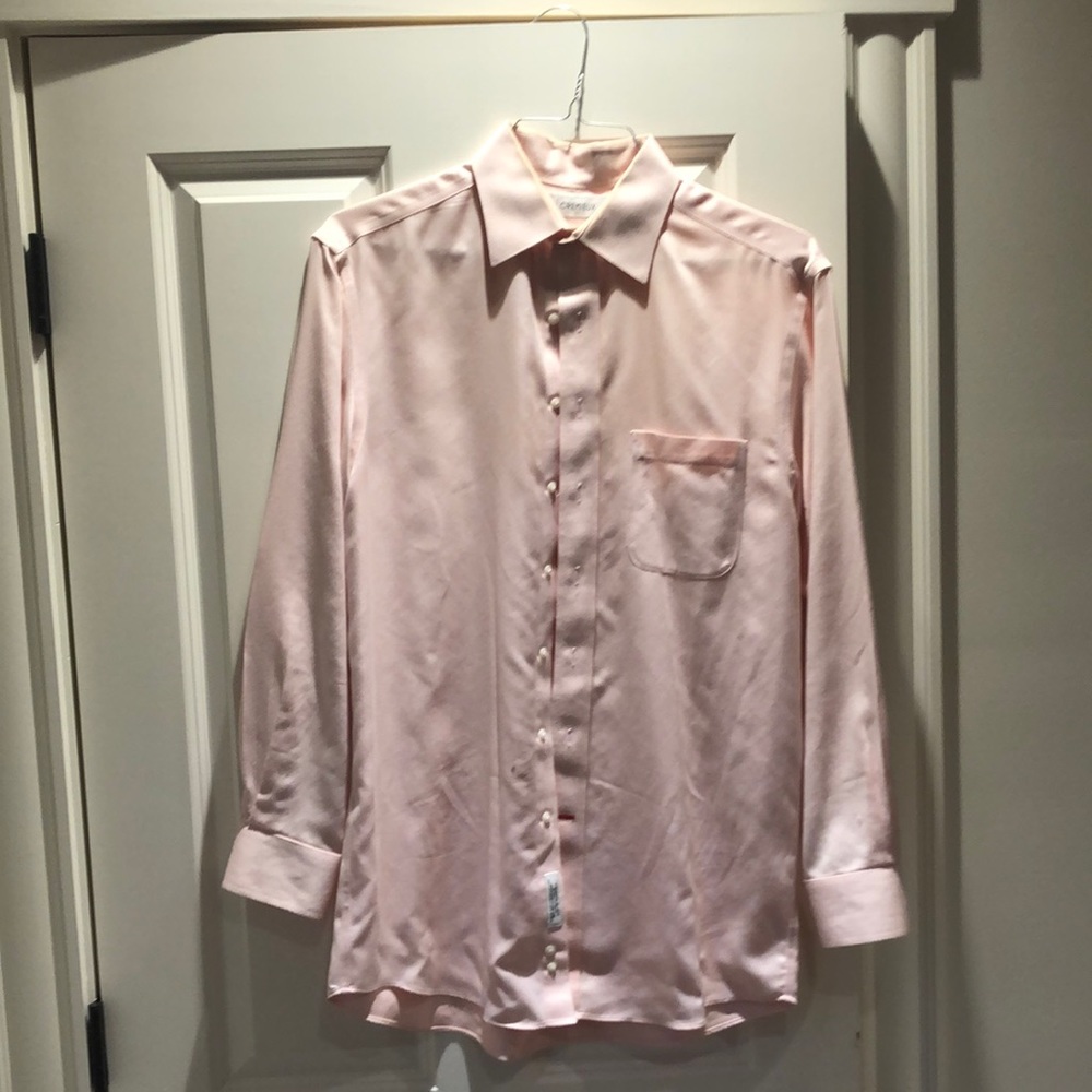 Cremieux light pink button down